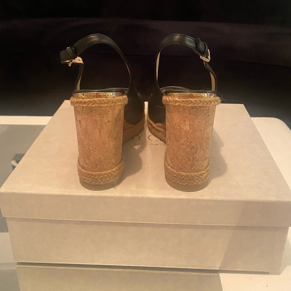 Jimmy Choo sling back wedge sandals - Picture 4 of 6